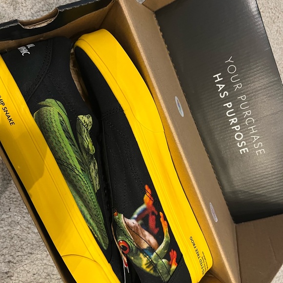 New national geographic vans shoes wolf sloth frog - Picture 2 of 7